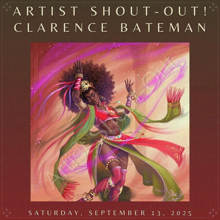 &quot;Dancer&quot; by Clarence Bateman