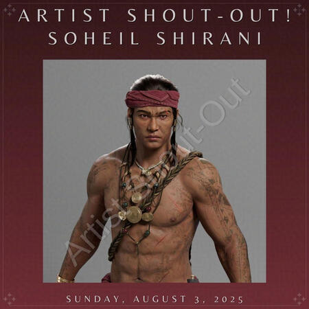&quot;Tribal Warrior&quot; by Soheil Shirani