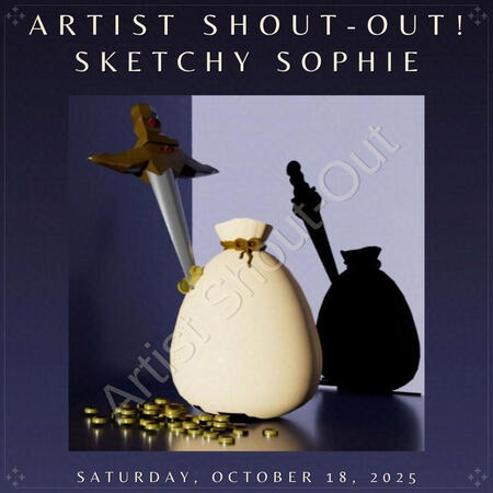 &quot;Money Bag Being Stabbed With A Dagger&quot; by Sketchy Sophie