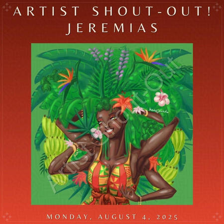 &quot;Ghanaian Plant Girl - Illustration&quot; by Jeremias