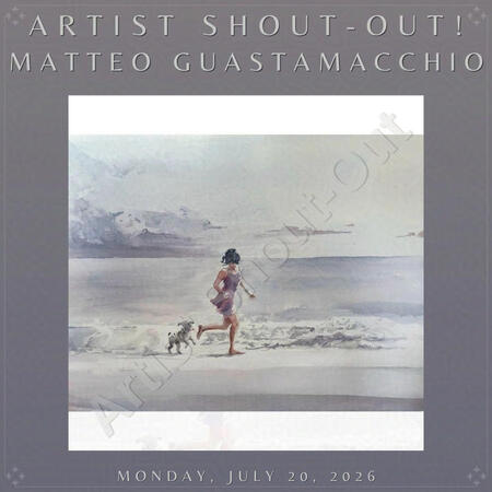 "Girl And Her Dog" by Matteo Guastamacchio "Girl And Her Dog" by Matteo Guastamacchio