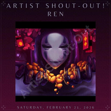 "Fan art of Faceless from 'Spirited Away'" by REN