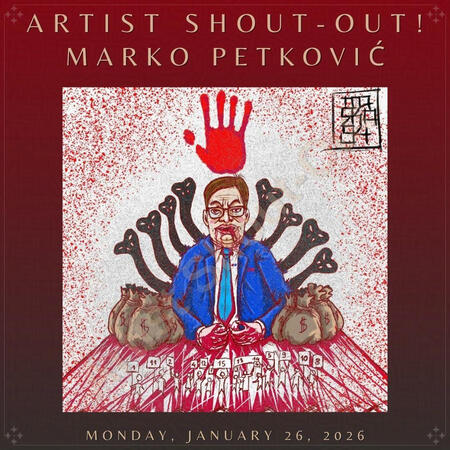 "Corruption Kills" by Marko Petković